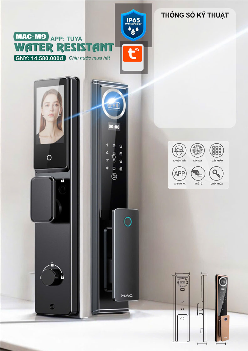 Khóa Điện Tử MAC-M9