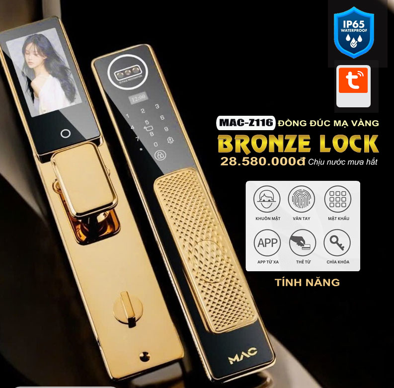 Khóa Điện Tử MAC-Z116 - Ảnh 2