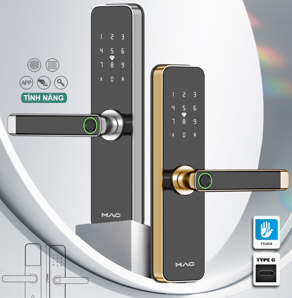 Khóa Điện Tử MAC-A3