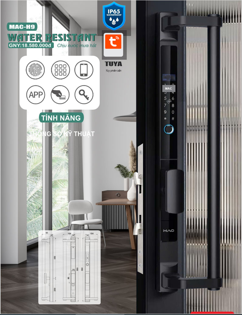 Khóa Điện Tử MAC-H9