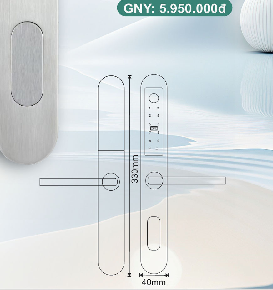 Khóa Điện Tử MAC-K2 - Ảnh 3