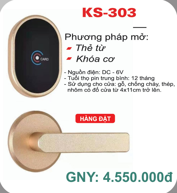 Khóa Điện Tử MAC-KS303