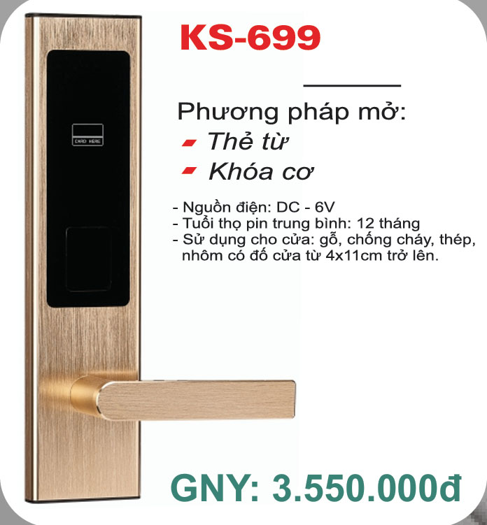 Khóa Điện Tử MAC-KS669