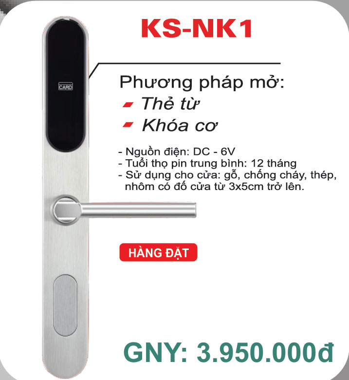 Khóa Điện Tử MAC-NK1